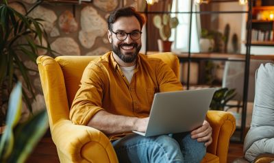 anfängersprachkurse zuhause mit Laptop